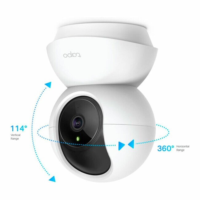 Câmera de Segurança Interna TP-Link com Pan/Tilt 360°, Wifi,1080p