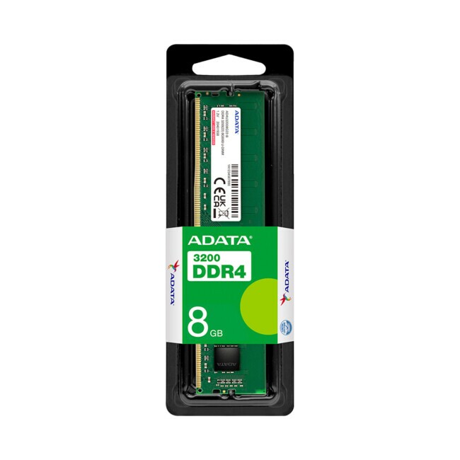Memória RAM 8gb DDR4 Adata, 3200Mhz, CL19 – Tudo para o seu Computador