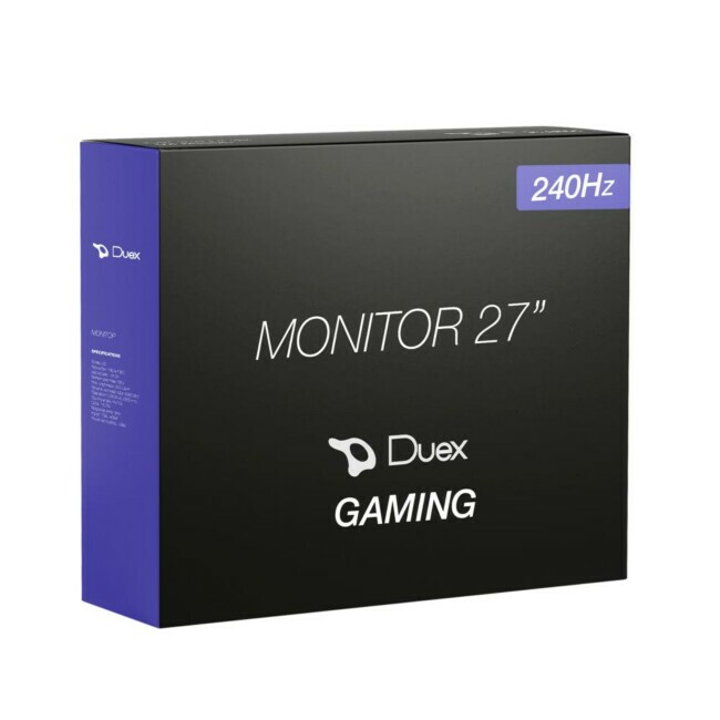 Monitor Gamer Duex DX270ZG Curvo VA FullHD 240hz DP/HDMI | Zoing