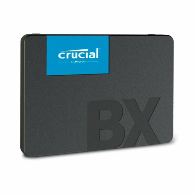 SSD 500gb Crucial BX500, Sata III, Leitura 550mbps e Gravação
