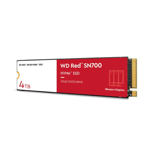 内蔵型SSD WD Red SN700 NVMe SSD 4TB SSD M2 Western Digital WD Red SN700, 4TB, PCIe, NVMe