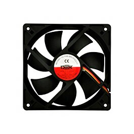 Cooler Fan 120mm, Preto, Dex, DX-12C – Tudo para o seu Computador
