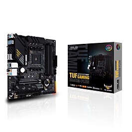 Placa mãe Asus, DDR4, Socket AMD AM4, Micro ATX, TUF Gaming B550M