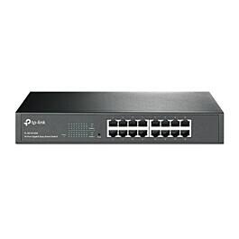 Switch Gerenciável 16 portas TP-Link, Gigabit, Easy Smart, TL