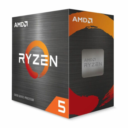 Processador AMD Ryzen 5 5600X, 3.7GHz (4.6GHz Turbo), Cache 35MB, 6 Núcleos, 12 Threads, AM4 - 100-100000065BOX