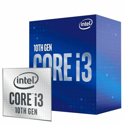 Processador Intel Core I3-10100F, 3.6GHz (4.3GHz Turbo), Cache 6MB, LGA 1200 – BX8070110100F