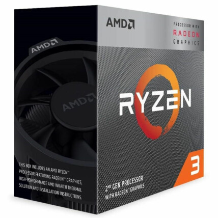 Processador AMD Ryzen 3 3200G, 3.6GHz (4.0GHz Turbo), Cache 4MB , AM4 - YD3200C5FHBOX