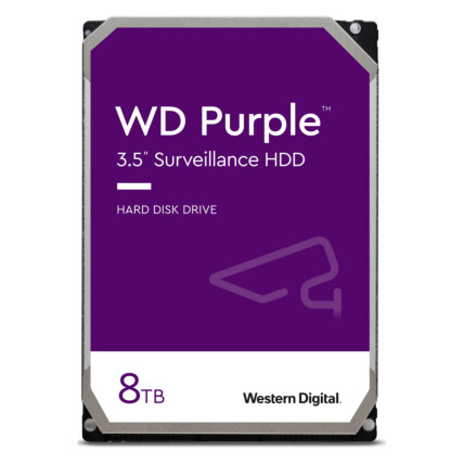 HD Western Digital Purple Pro Surveillance, 8TB, Sata III – WD8001PURP