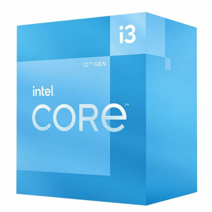 Processador Intel Core I3-12100, 3.3GHz (4.3GHz Turbo), Cache 12MB, LGA 1700 – BX8071512100