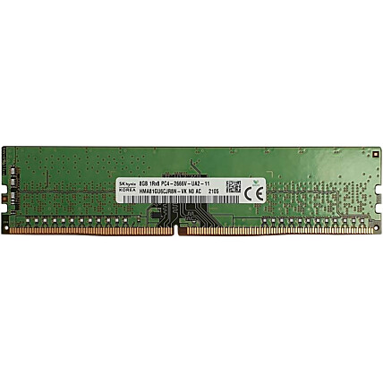 Memória RAM Hynix 8GB DDR4 2666Mhz ECC CL19 - HMA81GU6CJR8N-VK