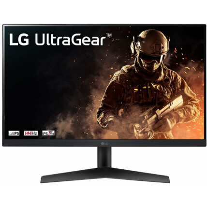 Monitor Gamer LG 24GN60R, 23,8”, IPS, Full HD, 144Hz 1ms, HDMI/DP, Freesync - 24GN60R-B