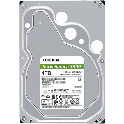 HD Toshiba S300 Surveillance, 4TB, SATA III – HDWT140UZSVAR