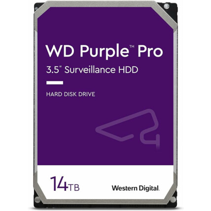 HD Western Digital Purple Pro Surveillance, 14TB, Sata III – WD141PURP