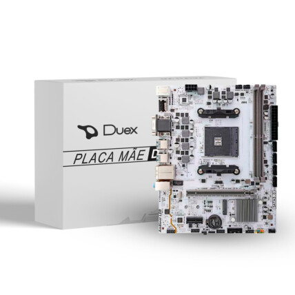 Placa mãe Duex DX-A520ZG, Chipset A520, AMD AM4, mATX, DDR4