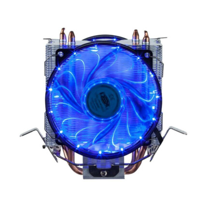 CPU Cooler Gamer Dex Universal Duplo Fan Led Azul – DX-9115D-AZ