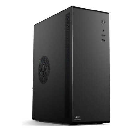 Gabinete C3 Tech Micro-ATX MT-200BK C/Fonte PS-210BK Preto