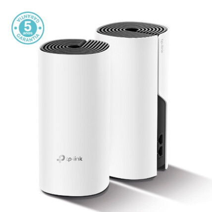 Roteador TP-Link Deco M4 (2-Pack BR), AC1200, Wireless, Sistema Mesh 