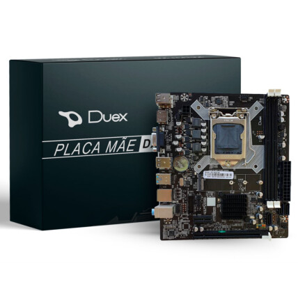 Placa mãe Duex DX H81Z M2, Chipset H81, M.2, DDR3, LGA1150