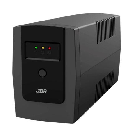 Nobreak 600VA, JBR Guard, Entrada e Saída 220V, 3 Tomadas - Preto