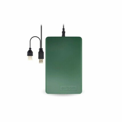 Case p/ HD e SSD 2.5" USB 2.0 Verde Exbom CGHD-20B