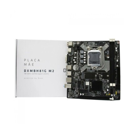 Placa Mae Duex DX H81G-M2, DDR3, Socket LGA1150, Chipset Intel H81, DXMB H81G M2
