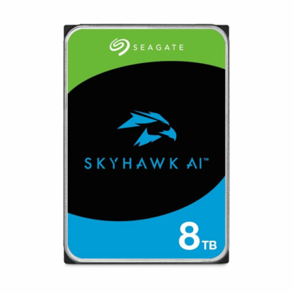 HD 8tb Seagate SkyHawk AI Surveillance, Sata III, 256mb Cache, 7200rpm, ST8000VE001