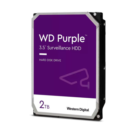 HD Western Digital Purple Surveillance, 2TB, Sata III – WD23PURZ