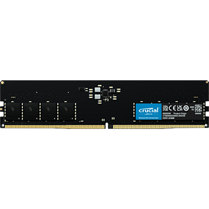 Memória RAM Crucial Desktop 16GB DDR5 4800Mhz – CT16G48C40U5