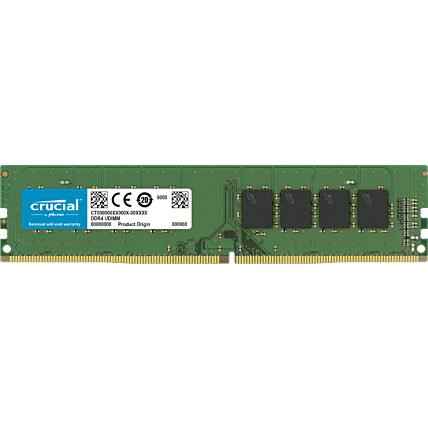 Memória RAM Crucial Basics 16GB DDR4 2666Mhz CL19 - CB16GU266