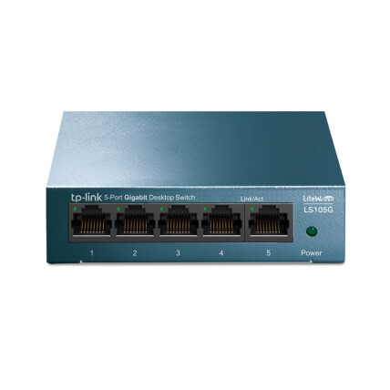 Switch TP-Link LS105G Lite Wave, 5 portas Gigabit, 10/100/1000 Mbps