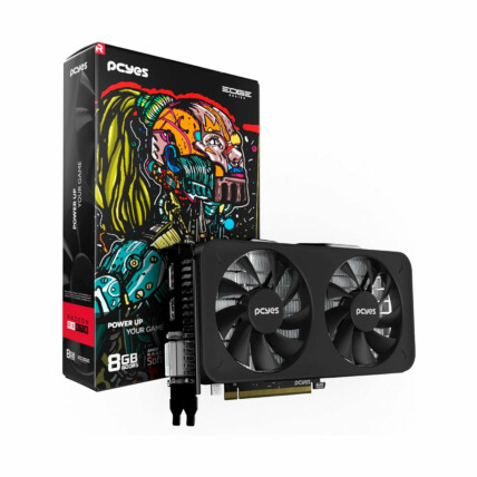 Placa de Vídeo PCYes Radeon RX 570, 8GB GDDR5, 256bits, Dual Fan, PVEX5708GB2F