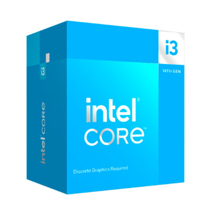 Processador Intel Core i3-14100F, 3.5GHz (4.7GHz Turbo), Cache 12mb, LGA 1700, BX8071514100F