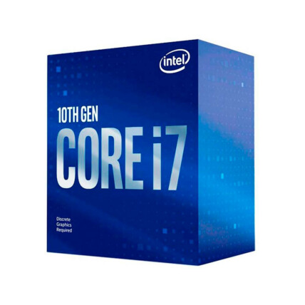 Processador Intel Core I7-10700F, 2.9GHz (4.8GHz Turbo),Cache 16MB, LGA 1200, BX8070110700F