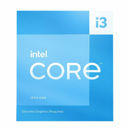 Processador Intel Core I3-13100F 3.4GHz (4.5GHz Turbo), Cache 12MB, LGA 1700 – BX8071513100F