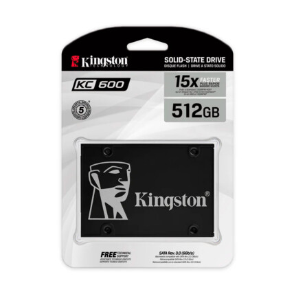 SSD 512GB Kingston KC600, SKC600/512GB