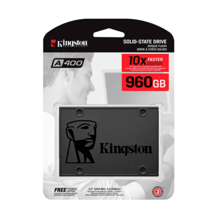 SSD Kingston A400, 960GB, Sata III, 500/450mbps, SA400S37/960G