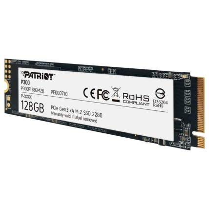SSD M2 128GB Patriot P300 NVMe, PCIe, P300P128GM28