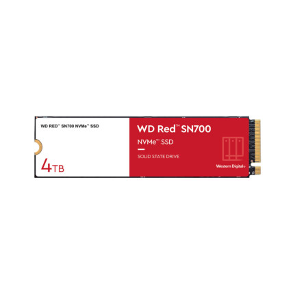 SSD M2 Western Digital WD Red SN700, 4TB, PCIe, NVMe, WDS400T1R0C