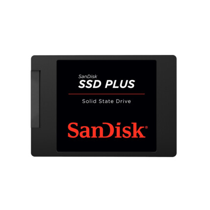 SSD 240GB Sandisk Plus, SATA, Leitura 530mbps e Gravação 440mbps, SDSSDA-240G-G26