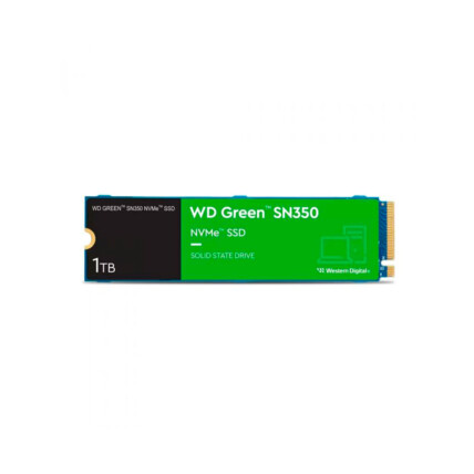 SSD M2 1tb WD Green SN350, NVMe, Leitura 2400mbps e Gravação 1850mbps