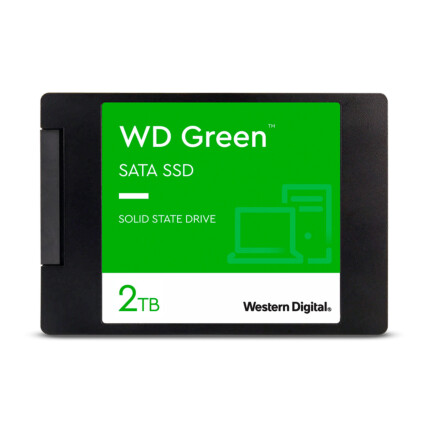 SSD 2tb Western Digital WD Green, 2TB, Sata III, WDS200T2G0A
