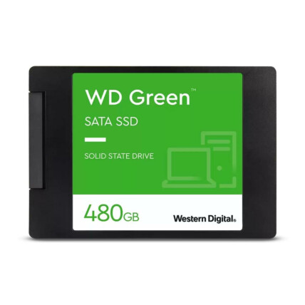 SSD 480gb WD Green Sata Leitura 545mbps e Gravação 430mbps