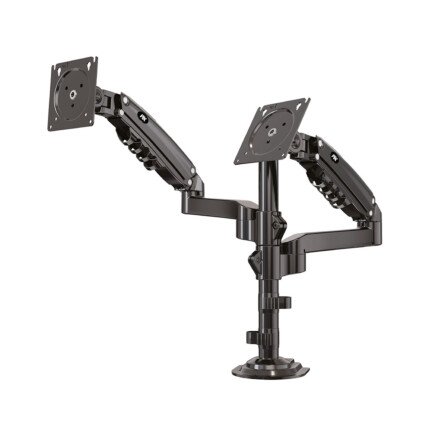 Suporte para Monitor Ajustável para dois Monitores Pix, de 17"a 35" Polegadas, com Pistão a Gás, 079-0045