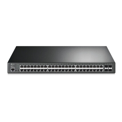 Switch TP-Link TL-SG3452P, 48 Portas Gigabit PoE+, Gerenciável L2+, 4 Slots SFP